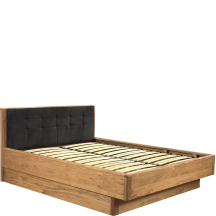 Łóżko 200 x 200 Typ 20 ze stelażem pojemnikiem i zagłówkiem DENVER SYPIALNIA Podstawowe (2)