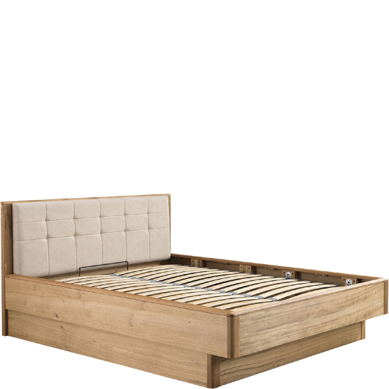 Łóżko 200 x 200 Typ 20 ze stelażem i pojemnikiem bez zagłówka DENVER SYPIALNIA Podstawowe (1)