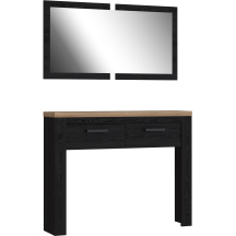 Konsola z lustrem do przedpokoju DURD05-M954 Dąb Riviera / Dąb Cabezone DURO Podstawowe