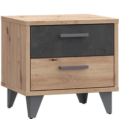 Szafka nocna 50 cm z szufladami RVXK021-C772 RAVEN Podstawowe