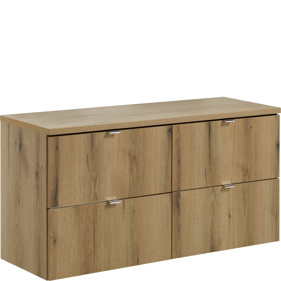 Zestaw szafek łazienkowych z blatem 120 cm NOVA OAK Podstawowe