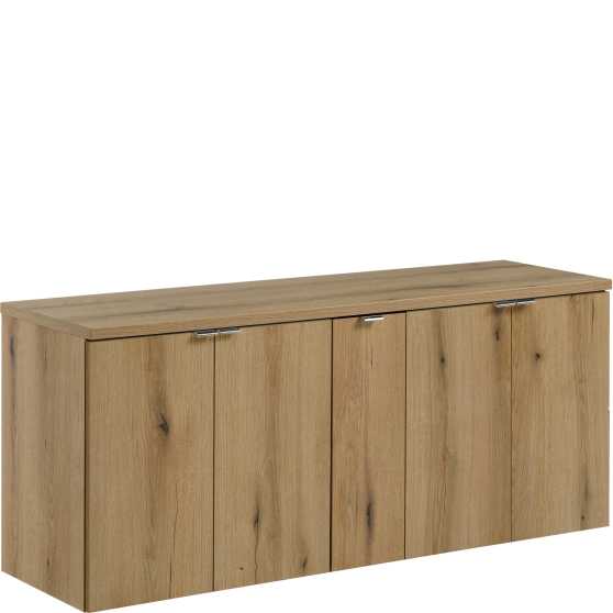 Zestaw szafek łazienkowych z blatem 140 cm NOVA OAK Podstawowe