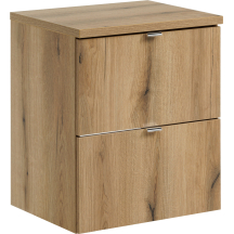 Szafka łazienkowa wisząca z blatem 50 cm NOVA OAK Podstawowe