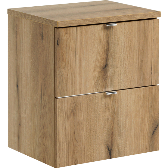 Szafka łazienkowa wisząca z blatem 50 cm NOVA OAK Podstawowe