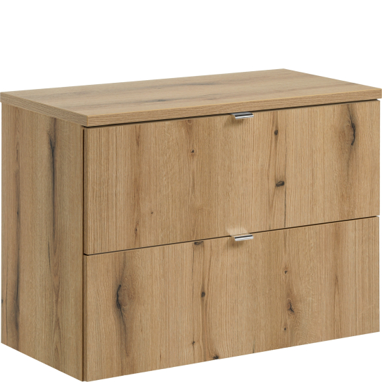 Szafka łazienkowa wisząca z blatem 80 cm NOVA OAK Podstawowe