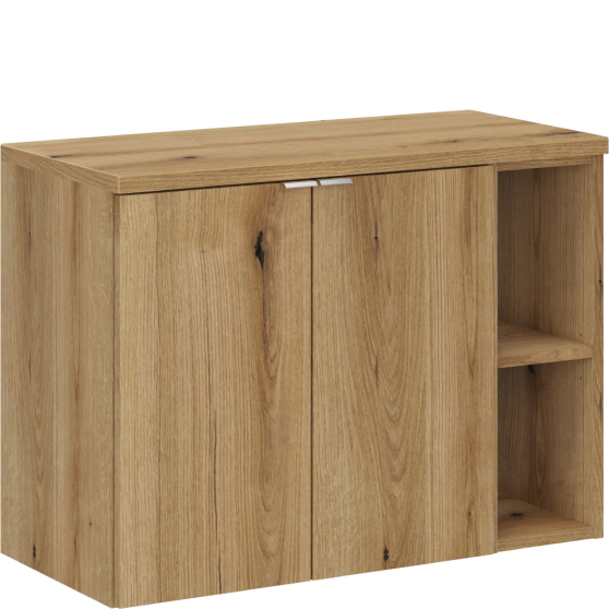 Zestaw szafek łazienkowych z blatem 80 cm NOVA OAK Podstawowe