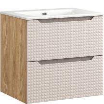 Szafka łazienkowa 60 cm z umywalką LUXOR BEIGE Podstawowe