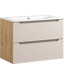 Szafka łazienkowa 80 cm z umywalką LUXOR BEIGE Podstawowe