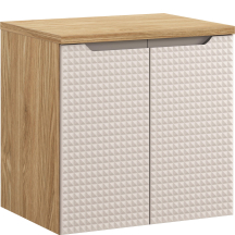 Szafka łazienkowa wisząca z blatem 60 cm LUXOR BEIGE Podstawowe