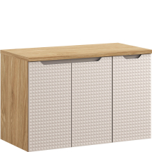 Zestaw szafek łazienkowych z blatem 90 cm LUXOR BEIGE Podstawowe