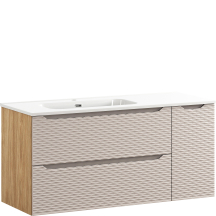 Zestaw szafek łazienkowych z umywalką 120 cm OCEAN BEIGE Podstawowe