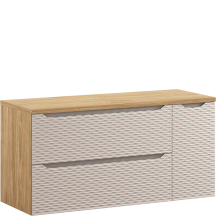Zestaw szafek łazienkowych z blatem 120 cm OCEAN BEIGE Podstawowe