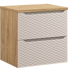 Szafka łazienkowa wisząca z blatem 60 cm OCEAN BEIGE Podstawowe