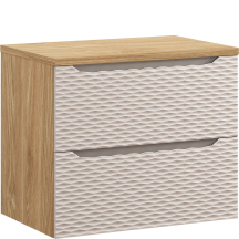 Szafka łazienkowa wisząca z blatem 70 cm OCEAN BEIGE Podstawowe