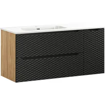 Zestaw szafek łazienkowych z umywalką 120 cm OCEAN BLACK Podstawowe