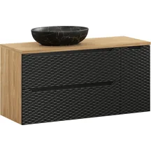 Zestaw szafek łazienkowych z umywalką 120 cm OCEAN BLACK Podstawowe