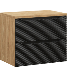 Szafka łazienkowa wisząca z blatem 70 cm OCEAN BLACK Podstawowe