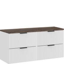 Zestaw szafek łazienkowych z blatem 120 cm ADEL WHITE Podstawowe