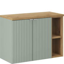Zestaw szafek łazienkowych z blatem 80 cm LINE REEDN GREEN Podstawowe