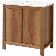 Szafka łazienkowa stojąca z blatem 80 cm CLASSIC OAK Podstawowe