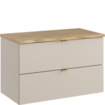 Szafka łazienkowa wisząca z szufladami i blatem 80 cm DALIA CASHMERE Podstawowe