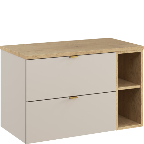Zestaw szafek łazienkowych z blatem 80 cm DALIA CASHMERE Podstawowe