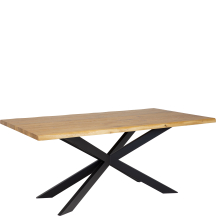 Stół drewniany dębowy 200x100x76 blat 4 cm ST388/4 Podstawowe