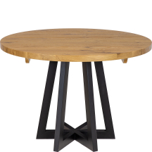 Stół drewniany dębowy 140x76 blat 4 cm ST396/4 Podstawowe