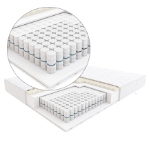 Materac kieszeniowy Hilding ZORBA z lateksem i pianką Flexifoam Podstawowe