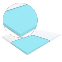 Materac nawierzchniowy antyalergiczny Hilding TENOR z pianką chłodzącą HR Podstawowe