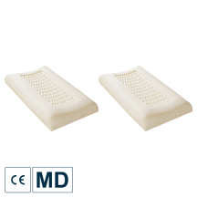 Ergonomiczna poduszka medyczna VISCO PRIME z pianki termoelastycznej - 2 szt. komplet Podstawowe