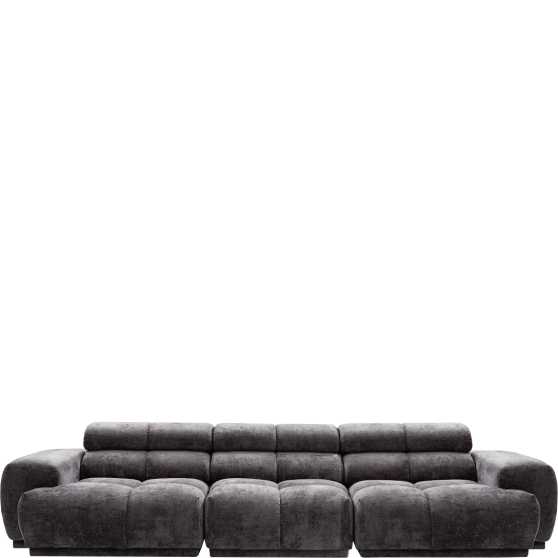 Sofa wypoczynkowa z ruchomymi zagłówkami CHANI 3 Podstawowe