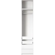 Szafa 50 cm bez frontu zestaw 06 R06-SET06 COMBO BIAŁE Podstawowe