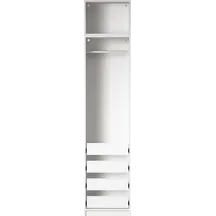 Szafa 50 cm bez frontu zestaw 05 R06-SET05 COMBO BIAŁE Podstawowe