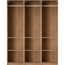 Szafa 150 cm bez frontu zestaw 18 R06-SET18 COMBO DĄB PUCCINI Podstawowe