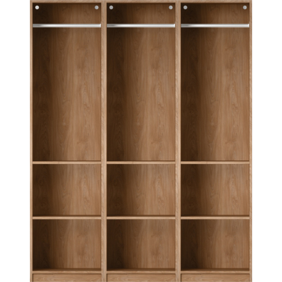 Szafa 150 cm bez frontu zestaw 18 R06-SET18 COMBO DĄB PUCCINI Podstawowe