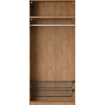 Szafa 100 cm bez frontu zestaw 12 R06-SET12 COMBO DĄB PUCCINI Podstawowe