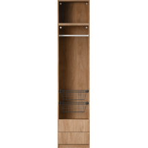 Szafa 50 cm bez frontu zestaw 09 R06-SET09 COMBO DĄB PUCCINI Podstawowe