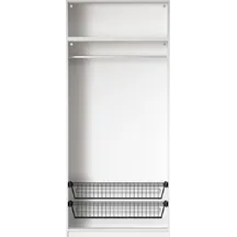 Szafa 100 cm bez frontu zestaw 12 R06-SET12 COMBO BIAŁE Podstawowe