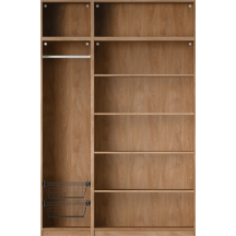 Szafa 150 cm bez frontu zestaw 17 R06-SET17 COMBO DĄB PUCCINI Podstawowe