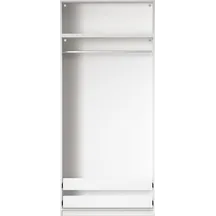Szafa 100 cm bez frontu zestaw 11 R06-SET11 COMBO BIAŁE Podstawowe