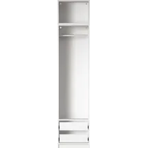 Szafa 50 cm bez frontu zestaw 04 R06-SET04 COMBO BIAŁE Podstawowe