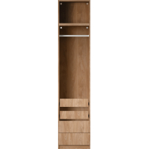Szafa 50 cm bez frontu zestaw 06 R06-SET06 COMBO DĄB PUCCINI Podstawowe