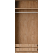 Szafa 100 cm bez frontu zestaw 11 R06-SET11 COMBO DĄB PUCCINI Podstawowe