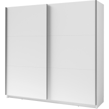 Szafa przesuwna 2D ARSALA 200 cm Biały Podstawowe