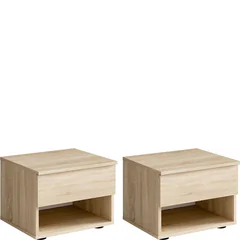 Szafki nocne z szufladą 2 szt FINO SONOMA Podstawowe