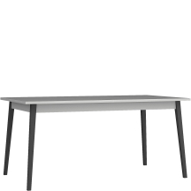 Stół rozkładany 180 + 40 cm Szary Mat IRIS Podstawowe