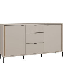 Komoda 2 drzwi 3 szuflady SVLK231-Q112 kolor Piaskowy SERAVEL Podstawowe