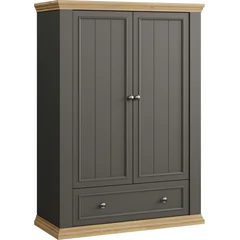 Wysoka komoda bieliźniarka PNTK423-Q243 Szara PONTYPOOL Podstawowe