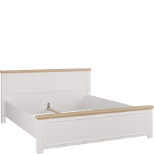 Łóżko do sypialni 180 x 200 PNTL1182-Q214 Białe PONTYPOOL Podstawowe